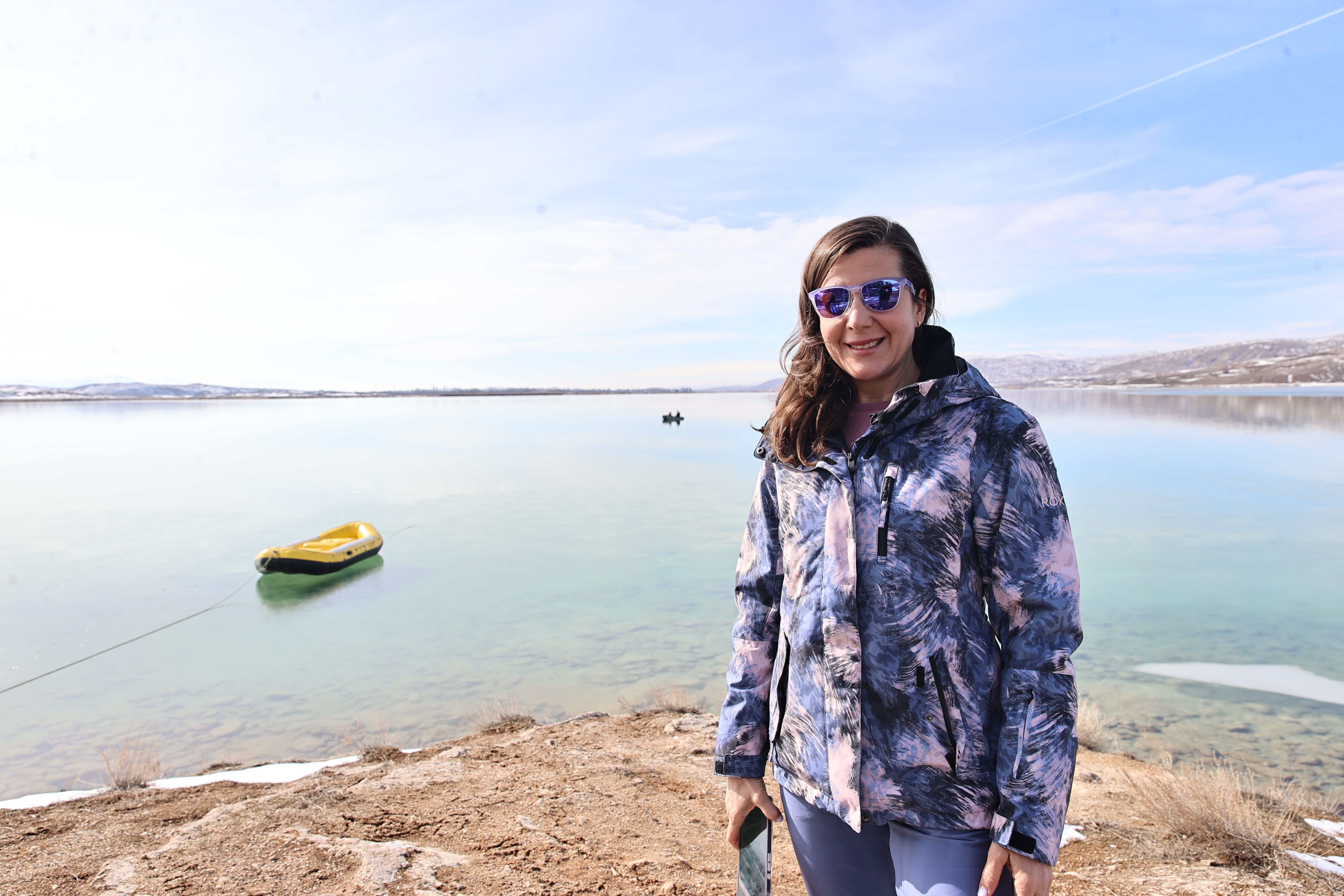 Tödürge Gölü’nde Tarihi Rekor Denemesi Tödürge Gölü’nde Tarihi Rekor Denemesi