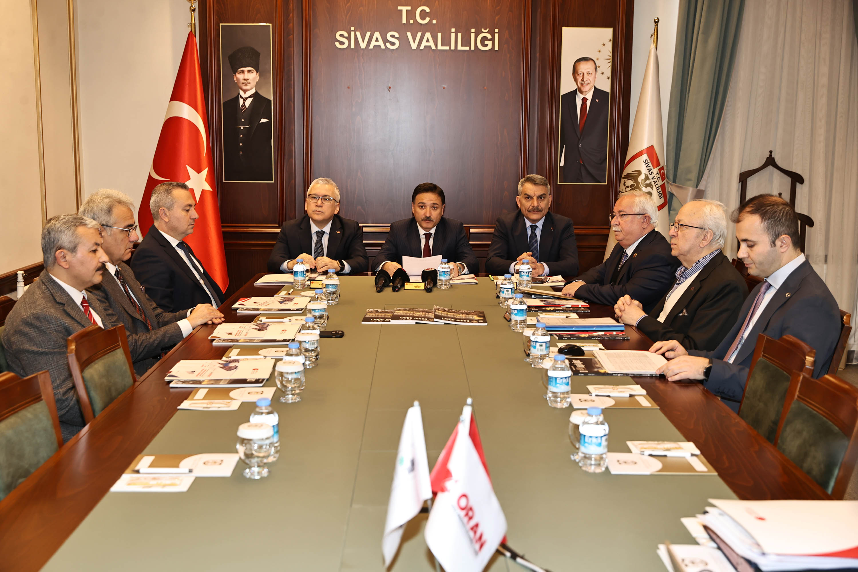 ORAN Yönetim Kurulu Toplantısı Sivas'ta Yapıldı ORAN Yönetim Kurulu Toplantısı Sivas'ta Yapıldı