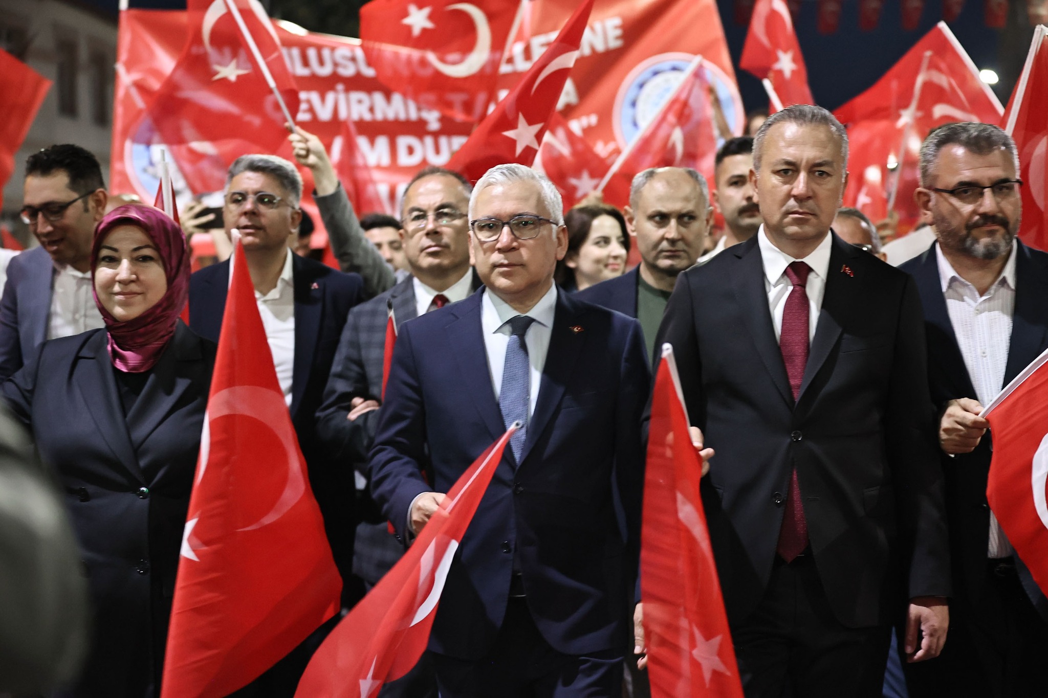 15 Temmuz nedeniyle yürüyüş ve Anma programı düzenlendi 15 Temmuz nedeniyle yürüyüş ve Anma programı düzenlendi