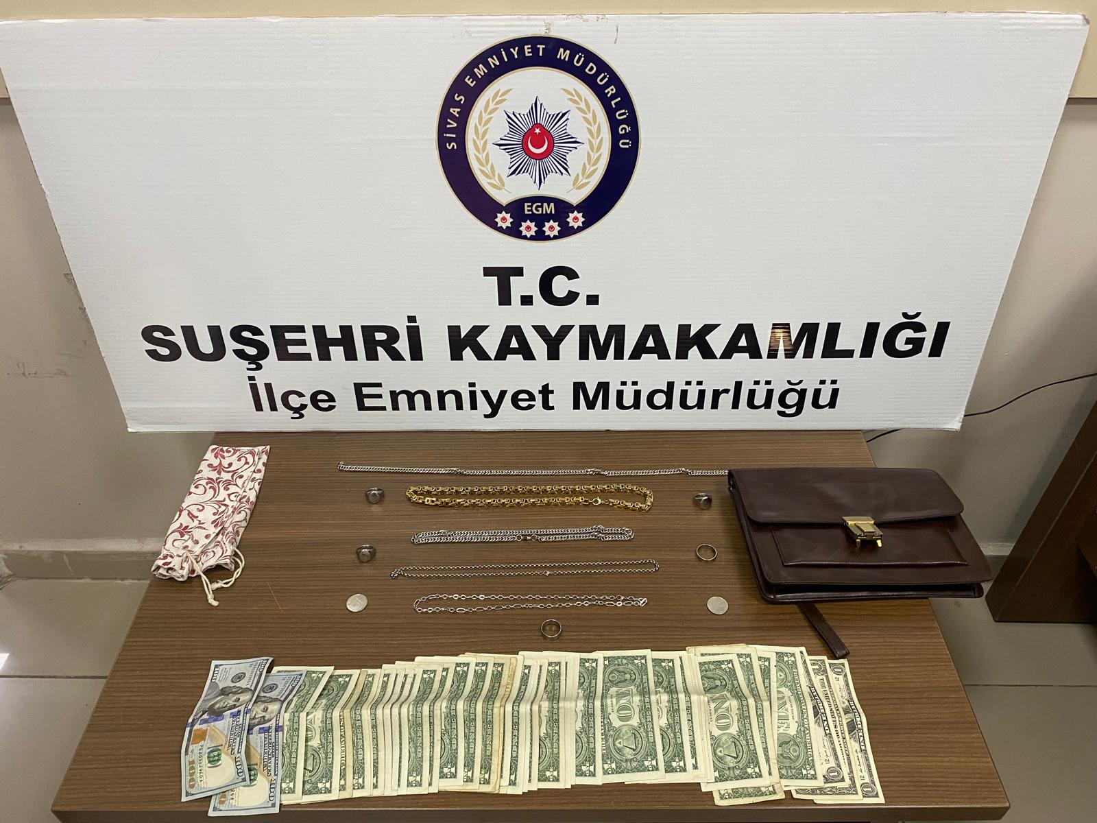 SUŞEHRİ İLÇESİNDEKİ NİTELİKLİ HIRSIZLIK OLAYI FAİLLERİNİN YAKALANMASI SUŞEHRİ İLÇESİNDEKİ NİTELİKLİ HIRSIZLIK OLAYI FAİLLERİNİN YAKALANMASI