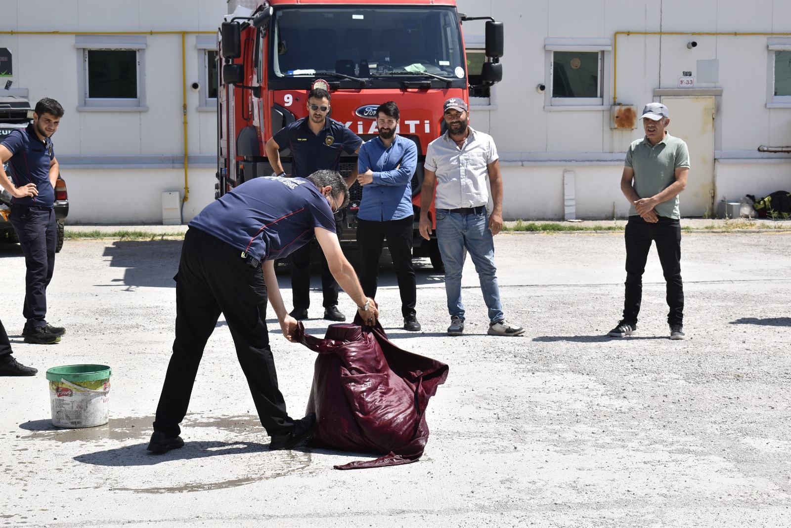 SİVAS OSB PERSONELİNE İTFAİYE EĞİTİMİ VE TATBİKATI SİVAS OSB PERSONELİNE İTFAİYE EĞİTİMİ VE TATBİKATI