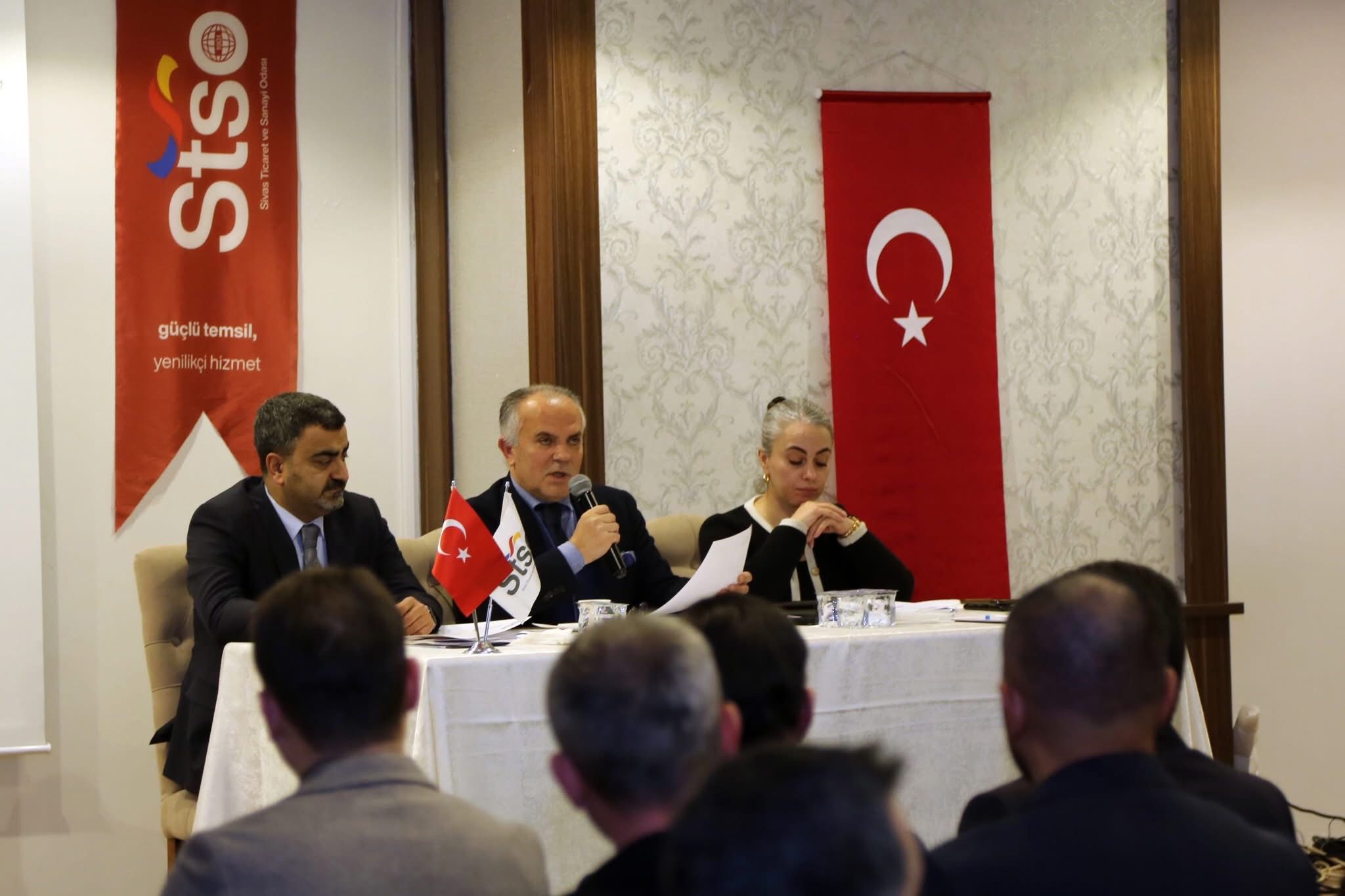 Sivas Ticaret ve Sanayi Odası (STSO) Ocak Ayı Meclis Toplantısı yapıldı Sivas Ticaret ve Sanayi Odası (STSO) Ocak Ayı Meclis Toplantısı yapıldı