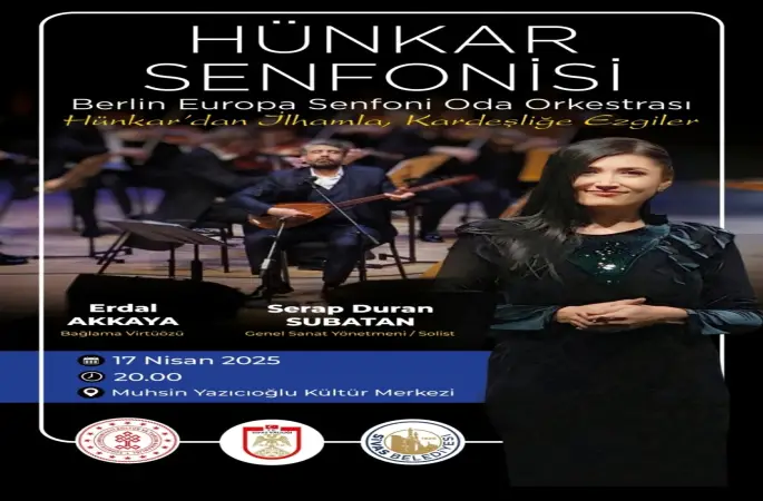 Hünkar Senfonisi Konseri düzenlenecektir