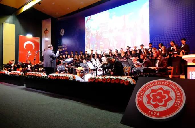 Cumhuriyetimizin 101. yıl dönümü dolayısıyla “Cumhuriyet Bayramı Konseri” düzenlendi