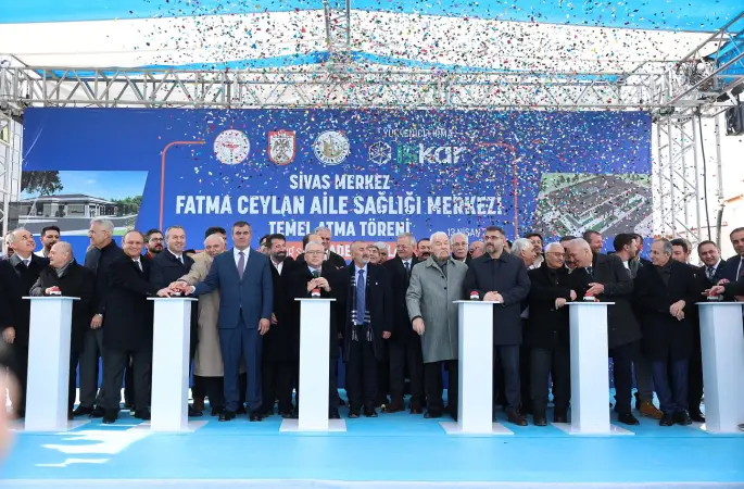 Fatma Ceylan Aile Sağlığı Merkezi’nin temeli atıldı.