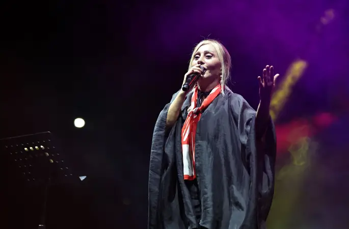 4 Eylül Şenlikleri kapsamında Türk Halk Müziği'nin güçlü sesi Yudum sahne aldı