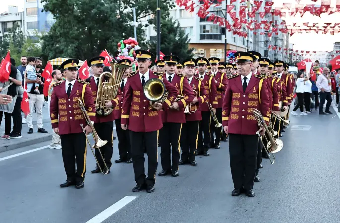 Jandarma Genel Komutanlığı Bando Takımı konser verdi