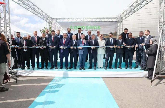 10. Agro Sivas Tarım, Gıda ve Hayvancılık Fuarı Kapılarını Açtı