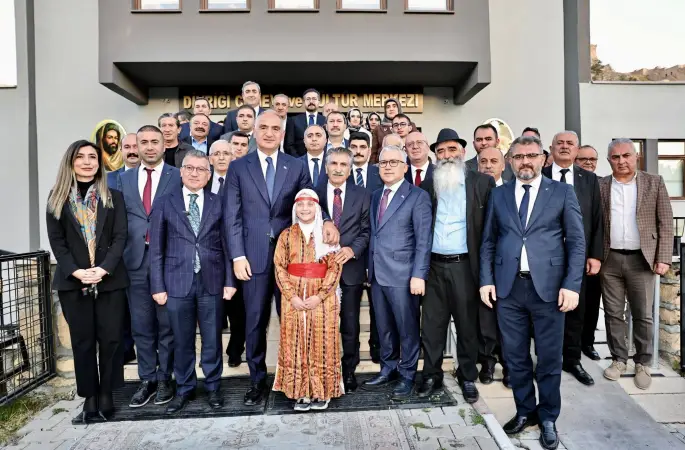 Kültür ve Turizm Bakanı Mehmet Nuri Ersoy Sivas'ta