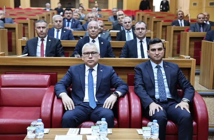 Vali Yılmaz Şimşek, İl Genel Meclisi Kasım ayı bütçe görüşmelerinin 19. birleşimine katıldı