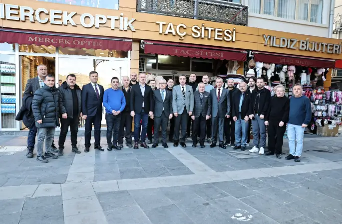 Taç Sitesi Esnafının Sorunları dile getirildi