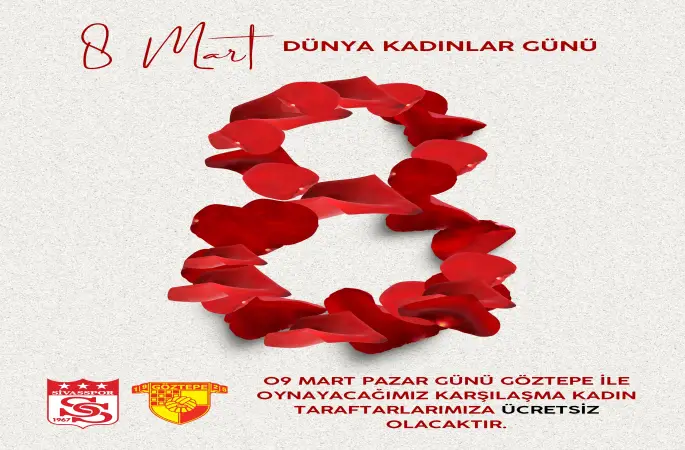 Göztepe Maçı Kadın Taraftarlarımıza Ücretsiz Olacak