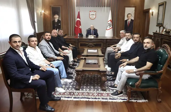 Sivasspor Yönetim Kurulu Vali Şimşek'i Ziyaret Etti