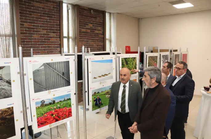 14. Uluslararası Tarım Orman İnsan Fotoğraf Yarışması Sergisi İlimizde Sergilenmeye Başladı