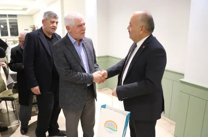 İl Müdürü Seyit Yıldız Vefa Yemeği Programında Emekli Personel İle Buluştu