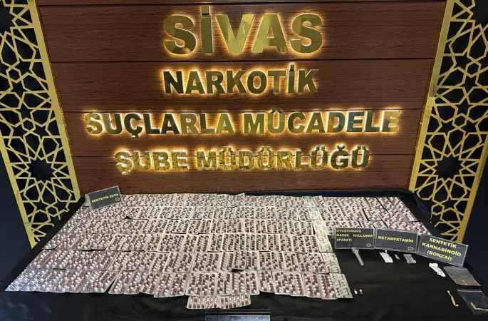 NARKOTİK SUÇLARLA MÜCADELE ŞUBE MÜDÜRLÜĞÜNCE YAPILAN OPERASYON
