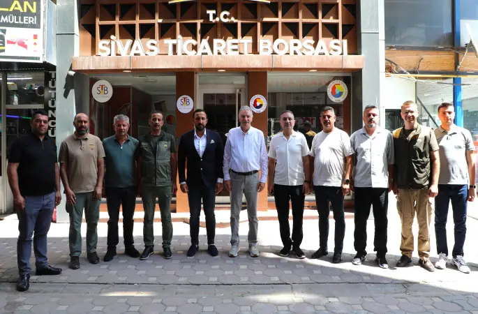 TMO Genel Müdürü Ahmet Güldal'dan Sivas Ticaret Borsası’na Ziyaret