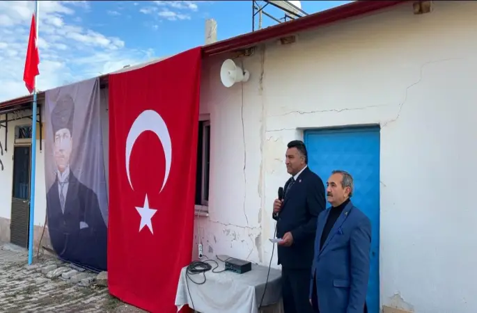 Hafin Kurugöl Köyünde  Atatürk'ün 87.Yıl Dönümü nedeniyle program düzenledi