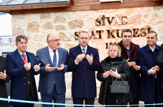 Sivas’ın Tarihi Saat Kulesi Yeniden Şehre Kazandırıldı