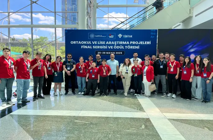TÜBİTAK 2204 Lise ve Ortaokul Öğrencileri Araştırma Projeleri Yarışmaları Türkiye Finallerinde Sivas’tan büyük başarı