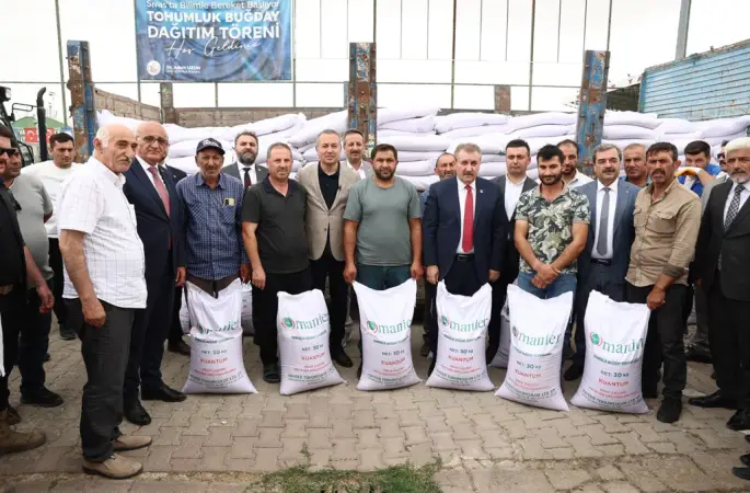 SİVAS BELEDİYESİ’NDEN ÇİFTÇİLERE YERLİ TOHUM DESTEĞİ