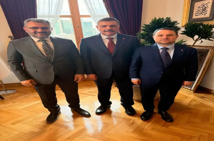 AK Parti Sivas İl Başkanı Yusuf Tanrıverdi Ankara'da Temaslarda Bulundu