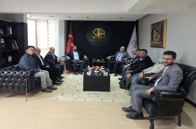 CHP Heyetinden Sivas Ticaret Borsası’na Nezaket Ziyareti