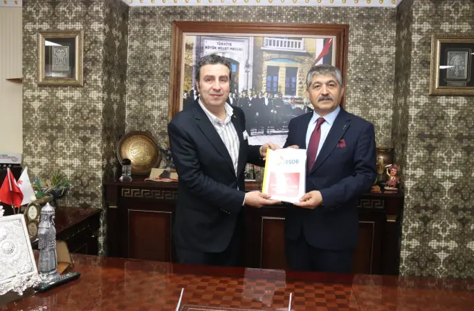 ESNAFIN SORUNLARI ANAHTAR PARTİ BAŞKANINA İLETTİ