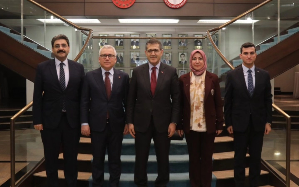Cumhurbaşkanlığı Strateji ve Bütçe Başkanı  İbrahim Şenel ziyaret edildi