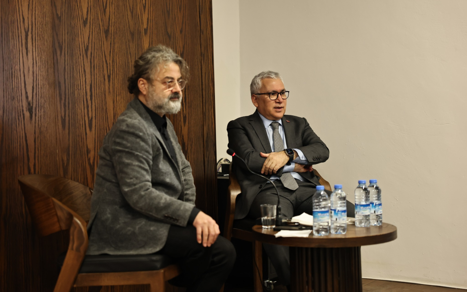 "Gençlerle Başbaşa Türkçenin Ritmi" konulu söyleşi düzenlendi