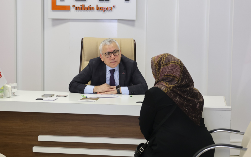 Vali Yılmaz Açık Kapıda vatandaşlarla buluşuyor