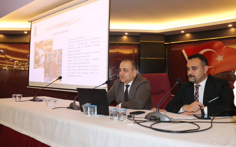 ODA GENEL SEKRETERLERE SEMİNER