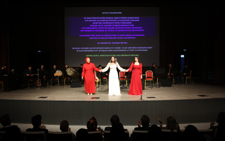 Deyişler Konserinin 2.'si Sivas Bilim ve Teknoloji Üniversitesindeydi