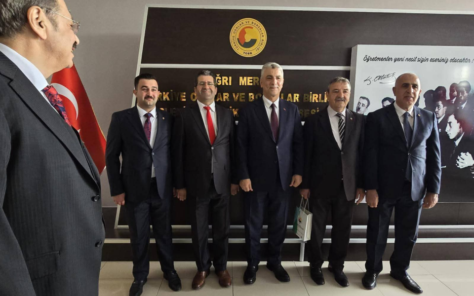 Ağrı’da İş Dünyası Toplantısı Gerçekleştirildi