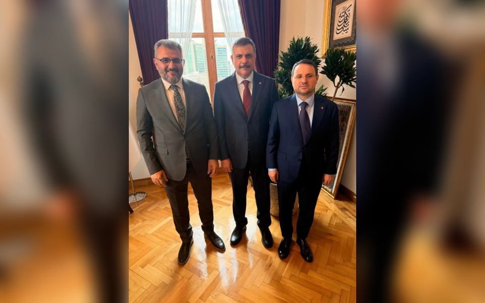 AK Parti Sivas İl Başkanı Yusuf Tanrıverdi Ankara'da Temaslarda Bulundu