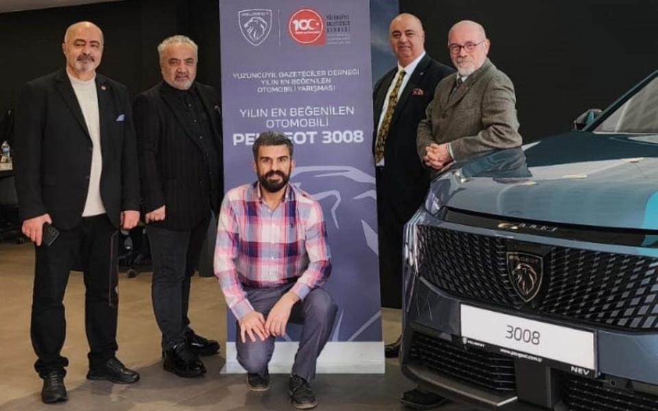 Gazeteciler seçti: Peugeot 3008 Türkiye’nin en beğenilen otomobili oldu