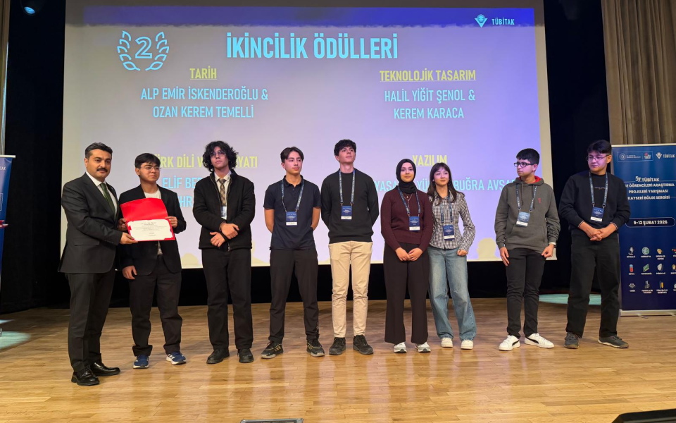 SİVAS TÜBİTAK ‘DA ÖDÜLE DOYMUYOR…