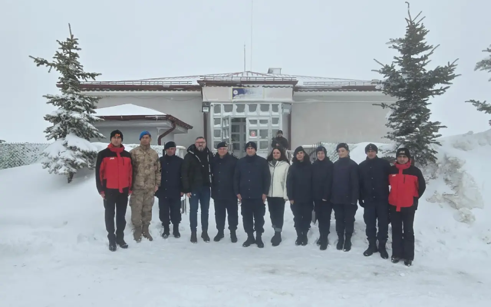 Sivas’ta Şehit ve Gazi Çocukları Yıldız Dağı’nda Eğlendi